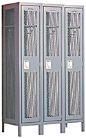 Vented Metal Lockers-Extra Wide- 1 Tier